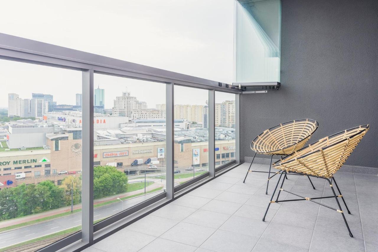 Novis Apartments Panorama View Warsaw Exterior photo