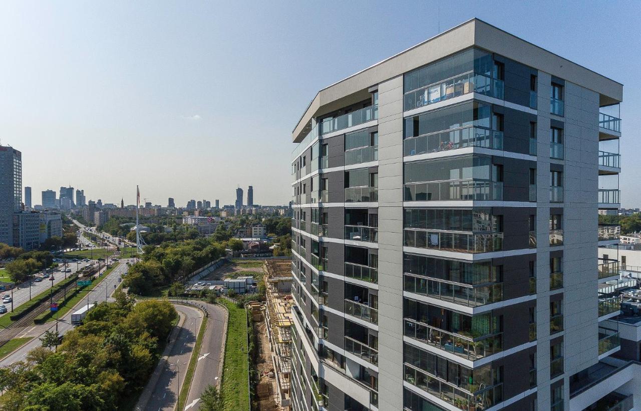 Novis Apartments Panorama View Warsaw Exterior photo
